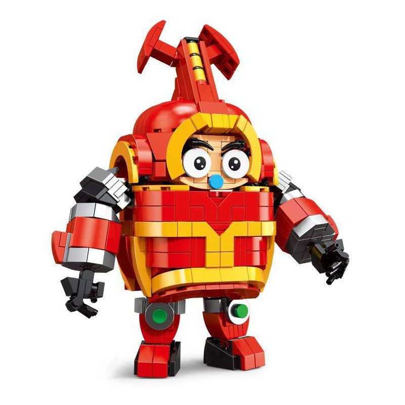 THULE L8004 8004 non  KHO BÁU NHỎ BỌC THÉP bộ đồ chơi xếp lắp ráp ghép mô hình Movie & Game Phim Và Trò Chơi 732 khối