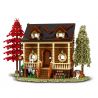 MorkModel 031074 Mork Model 031074 non  TÚP LỀU RỪNG bộ đồ chơi xếp lắp ráp ghép mô hình Creator FOREST CABIN Sáng Tạo 1645 khối