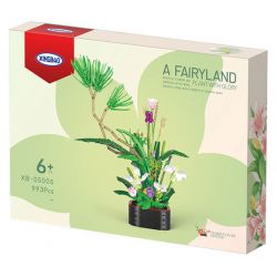 XINGBAO XB-05005 05005 XB05005 non  CÂY TRỒNG TRONG CHẬU HOA YAOCAO LINGUANG bộ đồ chơi xếp lắp ráp ghép mô hình Creator A FAIRYLAND PLANT WITH GLORY Sáng Tạo 993 khối