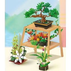 XINGBAO XB-05005 05005 XB05005 non  CÂY TRỒNG TRONG CHẬU HOA YAOCAO LINGUANG bộ đồ chơi xếp lắp ráp ghép mô hình Creator A FAIRYLAND PLANT WITH GLORY Sáng Tạo 993 khối