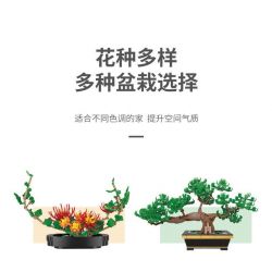 XINGBAO XB-05005 05005 XB05005 non  CÂY TRỒNG TRONG CHẬU HOA YAOCAO LINGUANG bộ đồ chơi xếp lắp ráp ghép mô hình Creator A FAIRYLAND PLANT WITH GLORY Sáng Tạo 993 khối