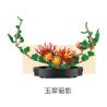 XINGBAO XB-05006 05006 XB05006 non  CÂY TRỒNG TRONG CHẬU HOA JADE ASTER SHADOW bộ đồ chơi xếp lắp ráp ghép mô hình Creator JADE-LIKE LEAVES AND GRACEFUL CHRYSANTHEMUM Sáng Tạo 991 khối