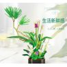 XINGBAO XB-05006 05006 XB05006 non  CÂY TRỒNG TRONG CHẬU HOA JADE ASTER SHADOW bộ đồ chơi xếp lắp ráp ghép mô hình Creator JADE-LIKE LEAVES AND GRACEFUL CHRYSANTHEMUM Sáng Tạo 991 khối