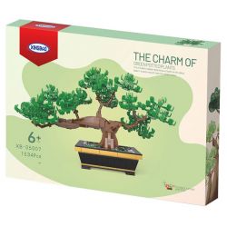 XINGBAO XB-05007 05007 XB05007 non  CHẬU HOA NÉT QUYẾN RŨ CỦA RỪNG XANH bộ đồ chơi xếp lắp ráp ghép mô hình Creator THE CHARM OF GREEN POTTED PLANTS Sáng Tạo 1534 khối