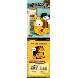 SLUBAN M38-B1226 B1226 1226 M38B1226 38-B1226 non  GARFIELD DAILY GIỜ CHIẾU PHIM bộ đồ chơi xếp lắp ráp ghép mô hình Movie & Game GARFIELD IT'S CAT'S LIFE Phim Và Trò Chơi