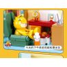 SLUBAN M38-B1226 B1226 1226 M38B1226 38-B1226 non  GARFIELD DAILY GIỜ CHIẾU PHIM bộ đồ chơi xếp lắp ráp ghép mô hình Movie & Game GARFIELD IT'S CAT'S LIFE Phim Và Trò Chơi