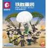 SEMBO 1376 1377 1378 1379 1380 1381 1382 1383 non  THIẾT BỊ NẶNG MÁU SẮT ĐƠN VỊ HÀNG KHÔNG QUÂN bộ đồ chơi xếp lắp ráp ghép mô hình Military Army IRON BLOOD HEAVY EQUIPMENT Quân Sự Bộ Đội 151 khối