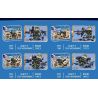 SEMBO 1384 1385 1386 1387 1388 1389 1390 1391 non  THIẾT BỊ HẠNG NẶNG IRON-BLOED LỰC LƯỢNG ĐẶC BIỆT CỦA QUÂN ĐỘI 8 MẪU bộ đồ chơi xếp lắp ráp ghép mô hình Military Army Quân Sự Bộ Đội 146 khối