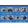 SEMBO 1397 1398 1399 1392 1393 1394 1395 1396 non  THIẾT BỊ HẠNG NẶNG MÁU SẮT BIỂN ĐẤT VÀ KHÔNG SWAT LỰC LƯỢNG ĐẶC BIỆT bộ đồ chơi xếp lắp ráp ghép mô hình Military Army Quân Sự Bộ Đội 163 khối