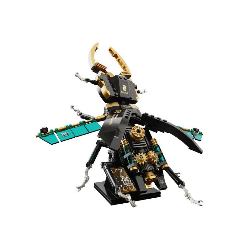 TAKUKI T7002 7002 non  STEAM DA VINCI SAW ARMOR ĐƯỢC TẢI LẠI bộ đồ chơi xếp lắp ráp ghép mô hình STEAM DAVINCI