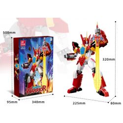 JIESTAR 58033 non  BIÊN NIÊN SỬ NGÔI SAO bộ đồ chơi xếp lắp ráp ghép mô hình Movie & Game EARTH WARRIOR Phim Và Trò Chơi 1126 khối