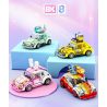 SEMBO 714026 non  THẾ GIỚI XE SANG ĐI ĐƯỜNG TRƯỜNG bộ đồ chơi xếp lắp ráp ghép mô hình Racers Đua Tốc Độ 343 khối