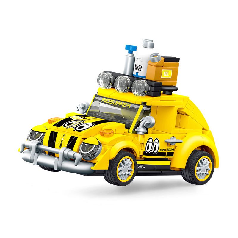 SEMBO 714027 non  THẾ GIỚI XE SANG NHỮNG CUỘC PHIÊU LƯU HOANG DÃ bộ đồ chơi xếp lắp ráp ghép mô hình Racers Đua Tốc Độ 338 khối