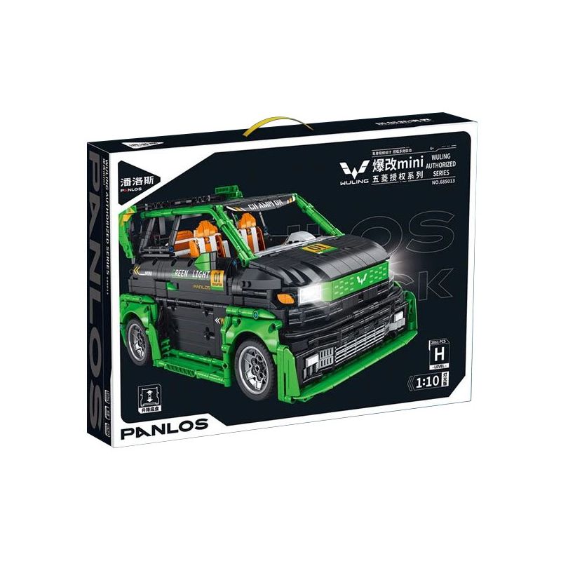 PanlosBrick 685013 Panlos Brick 685013 non  ĐƯỢC ỦY QUYỀN BỞI WULING SỬA ĐỔI MINI tỷ lệ 1:10 bộ đồ chơi xếp lắp ráp ghép mô hình  WULING AUTHORIZED Kỹ Thuật Công Nghệ Cao Mô Hình Phương Tiện