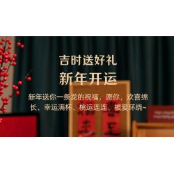 PANTASY 99005 non  NĂM CON RỒNG GIỚI HẠN ĐẦU VUÔNG LONG HIỂU THIÊN bộ đồ chơi xếp lắp ráp ghép mô hình Creator Sáng Tạo 300 khối