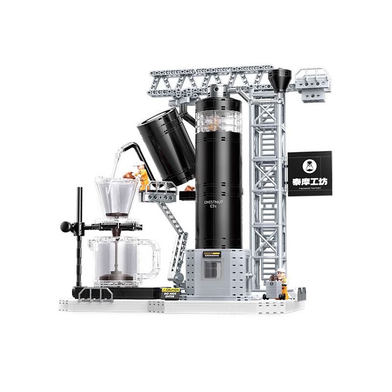 PANTASY 11021 non  XƯỞNG CÀ PHÊ TAIMO bộ đồ chơi xếp lắp ráp ghép mô hình Creator TIMEMORE Sáng Tạo 1000 khối