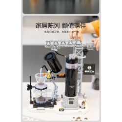 PANTASY 11021 non  XƯỞNG CÀ PHÊ TAIMO bộ đồ chơi xếp lắp ráp ghép mô hình Creator TIMEMORE Sáng Tạo 1000 khối