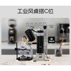 PANTASY 11021 non  XƯỞNG CÀ PHÊ TAIMO bộ đồ chơi xếp lắp ráp ghép mô hình Creator TIMEMORE Sáng Tạo 1000 khối