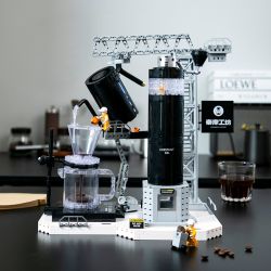 PANTASY 11021 non  XƯỞNG CÀ PHÊ TAIMO bộ đồ chơi xếp lắp ráp ghép mô hình Creator TIMEMORE Sáng Tạo 1000 khối