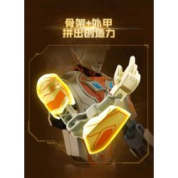 QMAN ENLIGHTEN KEEPPLEY 75023 non  ULTRA HERO MECHA ETERNAL SHINING TELIGA LẦN ĐẦU XUẤT HIỆN PHIÊN BẢN HIỆU ỨNG ĐẶC BIỆT bộ đồ chơi xếp lắp ráp ghép mô hình Movie & Game Phim Và Trò Chơi