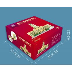 NANKAI UNIVERSITY 3124 non  TÒA NHÀ CHÍNH CỦA ĐẠI HỌC NANKAI bộ đồ chơi xếp lắp ráp ghép mô hình Creator Sáng Tạo 1099 khối
