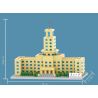 NANKAI UNIVERSITY 3124 non  TÒA NHÀ CHÍNH CỦA ĐẠI HỌC NANKAI bộ đồ chơi xếp lắp ráp ghép mô hình Creator Sáng Tạo 1099 khối