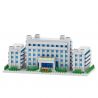 NANKAI UNIVERSITY 3124 non  TÒA NHÀ HÓA HỌC ĐẠI NANKAI bộ đồ chơi xếp lắp ráp ghép mô hình Creator Sáng Tạo 1000 khối
