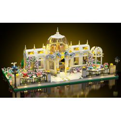 JIESTAR JJ9043 9043 non  QUẢNG TRƯỜNG SÂN VƯỜN bộ đồ chơi xếp lắp ráp ghép mô hình GARDEN SQUARE 2397 khối