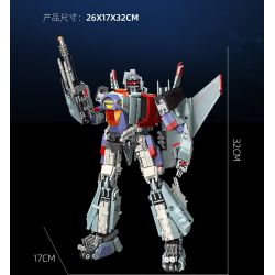 JIESTAR 58047 non  TIA SÉT bộ đồ chơi xếp lắp ráp ghép mô hình Movie & Game BLITZWING Phim Và Trò Chơi 1448 khối