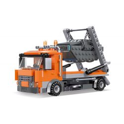 JIESTAR 51030 non  TÀU VẬN CHUYỂN bộ đồ chơi xếp lắp ráp ghép mô hình City CITY GLOBAL Thành Phố 267 khối