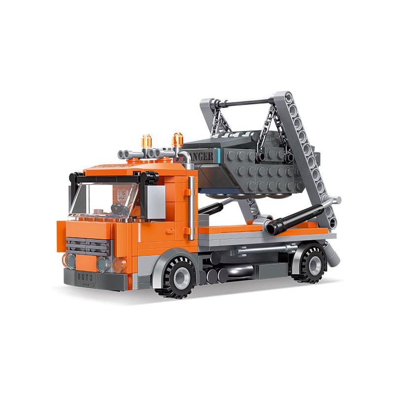 JIESTAR 51030 non  TÀU VẬN CHUYỂN bộ đồ chơi xếp lắp ráp ghép mô hình City CITY GLOBAL Thành Phố 267 khối