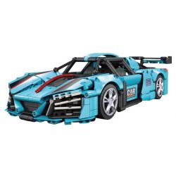 JIESTAR 58108 non  XE THỂ THAO HONGQI S9 tỷ lệ 1:14 bộ đồ chơi xếp lắp ráp ghép mô hình  Kỹ Thuật Công Nghệ Cao Mô Hình Phương Tiện 1626 khối