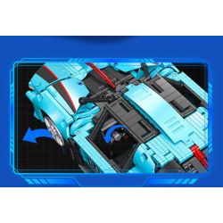 JIESTAR 58108 non  XE THỂ THAO HONGQI S9 tỷ lệ 1:14 bộ đồ chơi xếp lắp ráp ghép mô hình  Kỹ Thuật Công Nghệ Cao Mô Hình Phương Tiện 1626 khối