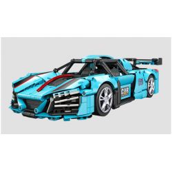 JIESTAR 58108 non  XE THỂ THAO HONGQI S9 tỷ lệ 1:14 bộ đồ chơi xếp lắp ráp ghép mô hình  Kỹ Thuật Công Nghệ Cao Mô Hình Phương Tiện 1626 khối