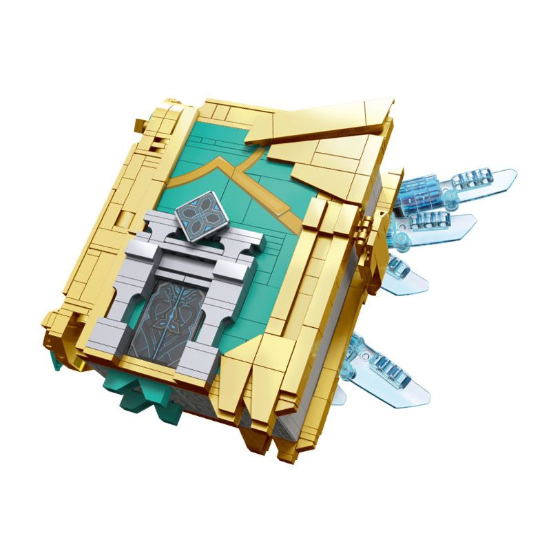 JIESTAR 58102 non  CUỐN SÁCH BẦU TRỜI bộ đồ chơi xếp lắp ráp ghép mô hình Movie & Game Phim Và Trò Chơi 897 khối