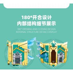 JIESTAR 58102 non  CUỐN SÁCH BẦU TRỜI bộ đồ chơi xếp lắp ráp ghép mô hình Movie & Game Phim Và Trò Chơi 897 khối