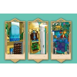 JIESTAR 58102 non  CUỐN SÁCH BẦU TRỜI bộ đồ chơi xếp lắp ráp ghép mô hình Movie & Game Phim Và Trò Chơi 897 khối