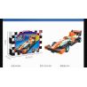 JIESTAR 58103 non  XE DU LỊCH F1 8 TỔ HỢP bộ đồ chơi xếp lắp ráp ghép mô hình Racers FORMULA 1 Đua Tốc Độ 862 khối