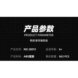 JIESTAR 58103 non  XE DU LỊCH F1 8 TỔ HỢP bộ đồ chơi xếp lắp ráp ghép mô hình Racers FORMULA 1 Đua Tốc Độ 862 khối