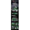 JIESTAR 58053 non  MÔ TÔ KAWASAKI NINJA 1000SX bộ đồ chơi xếp lắp ráp ghép mô hình  Kỹ Thuật Công Nghệ Cao Mô Hình Phương Tiện 2304 khối