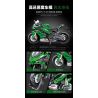 JIESTAR 58053 non  MÔ TÔ KAWASAKI NINJA 1000SX bộ đồ chơi xếp lắp ráp ghép mô hình  Kỹ Thuật Công Nghệ Cao Mô Hình Phương Tiện 2304 khối