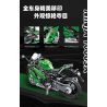 JIESTAR 58053 non  MÔ TÔ KAWASAKI NINJA 1000SX bộ đồ chơi xếp lắp ráp ghép mô hình  Kỹ Thuật Công Nghệ Cao Mô Hình Phương Tiện 2304 khối