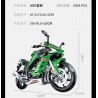 JIESTAR 58053 non  MÔ TÔ KAWASAKI NINJA 1000SX bộ đồ chơi xếp lắp ráp ghép mô hình  Kỹ Thuật Công Nghệ Cao Mô Hình Phương Tiện 2304 khối