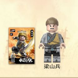 DECOOL BRICKCOOL 10800A THỦY HỬ TIỂU HẠ TỐNG BĂNG LƯƠNG SƠN bộ đồ chơi xếp lắp ráp ghép mô hình Collectable Minifigures Búp Bê Sưu Tầm