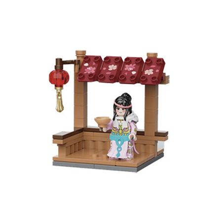 DECOOL BRICKCOOL 10812 THỦY HỬ PAN JINLIAN bộ đồ chơi xếp lắp ráp ghép mô hình