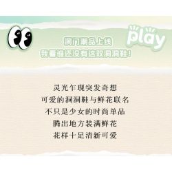 LOZ 1350 CẢM HỨNG XUẤT HIỆN CÁ SẤU HOA bộ đồ chơi xếp lắp ráp ghép mô hình Creator Sáng Tạo 1040 khối