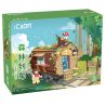 CADA DOUBLEE C66031 66031 TÀU RỪNG bộ đồ chơi xếp lắp ráp ghép mô hình FOREST TRAIN 748 khối