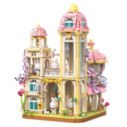 TOP TOY TC2019 2019 KHU RỪNG BÍ MẬT EMMA LÂU ĐÀI TRONG MƠ bộ đồ chơi xếp lắp ráp ghép mô hình 1500 khối