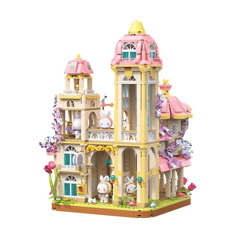 TOP TOY TC2019 2019 KHU RỪNG BÍ MẬT EMMA LÂU ĐÀI TRONG MƠ bộ đồ chơi xếp lắp ráp ghép mô hình 1500 khối