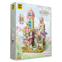 TOP TOY TC2019 2019 KHU RỪNG BÍ MẬT EMMA LÂU ĐÀI TRONG MƠ bộ đồ chơi xếp lắp ráp ghép mô hình 1500 khối